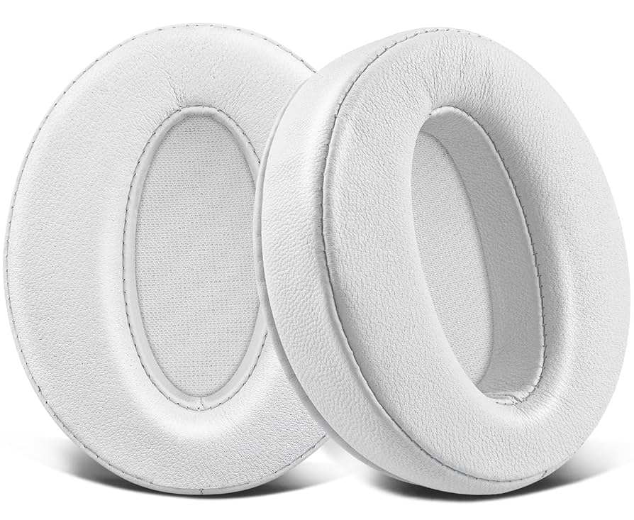 ゼンハイザー　HD 450BT WHITE(イヤーパッド交換済) Amazon | Adhiper HD450BTイヤーパッド交換用ヘッドフォンパッド